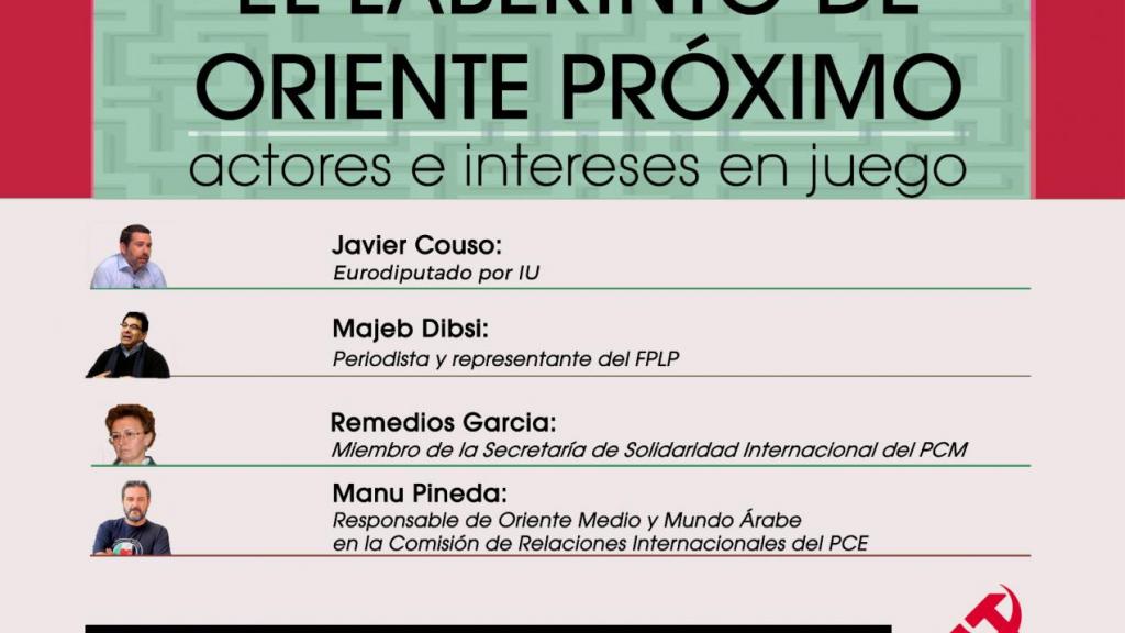 Cartel del acto